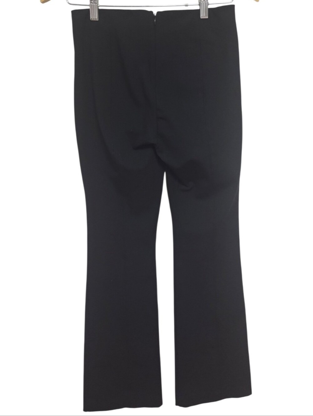 Rag & Bone Simone Stretch Cotton Twill Flared Pants Black Size 4 - Picture 5 of 10